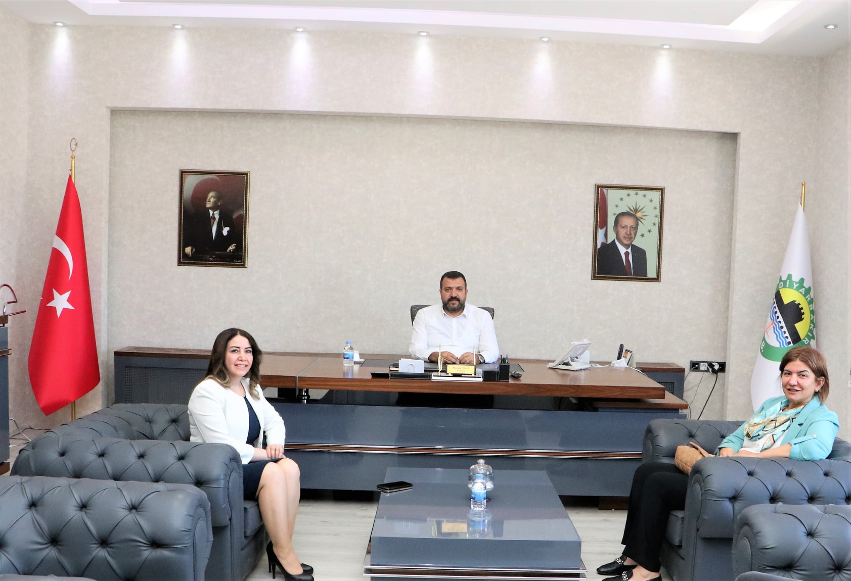 AK Parti Diyarbakır İl Başkan Yardımcısı Suna Kepolu Ataman'dan OSB Yönetimine ziyaret