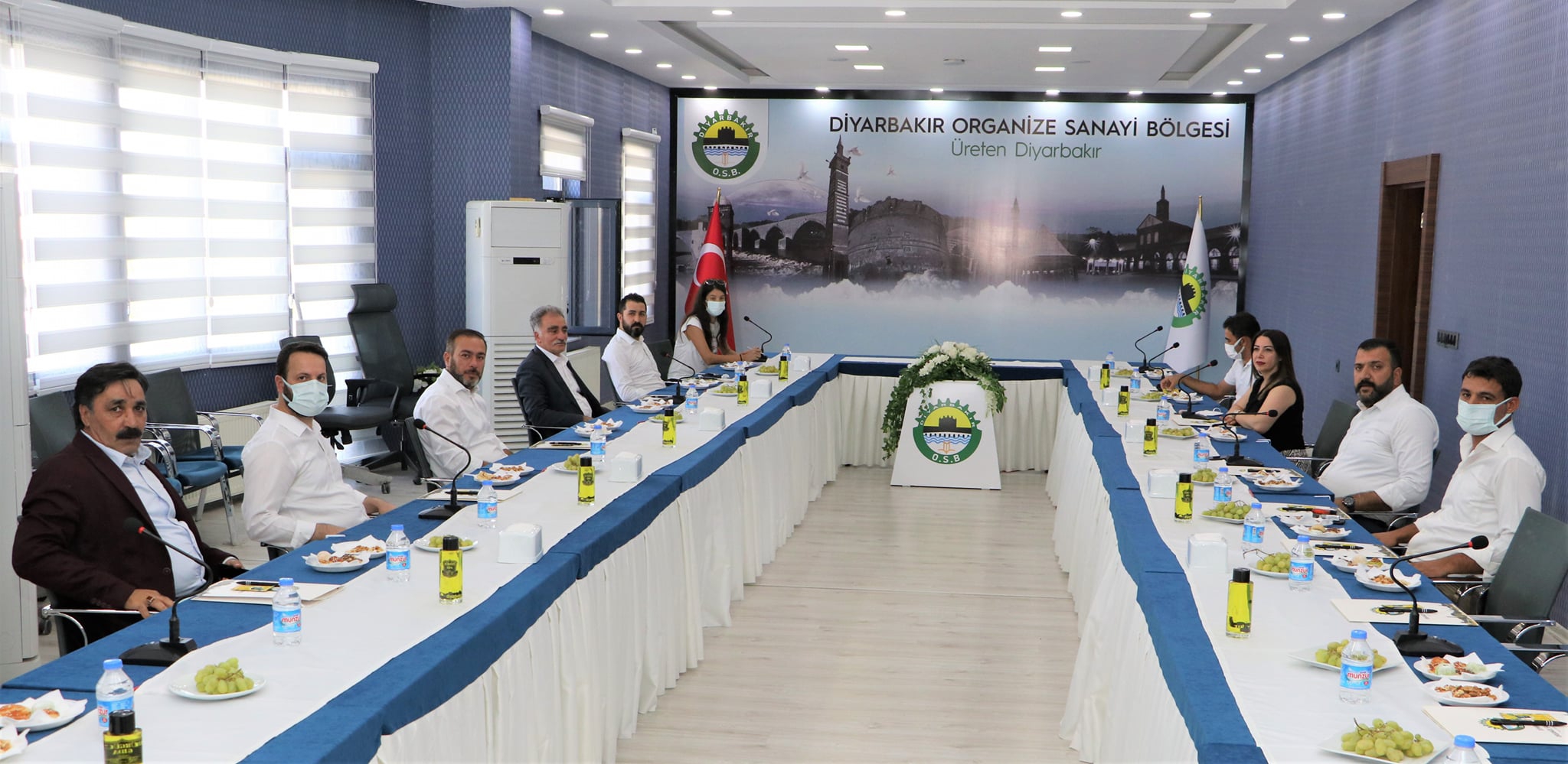 AK Parti Diyarbakır İl yönetiminden OSB'ye ziyaret