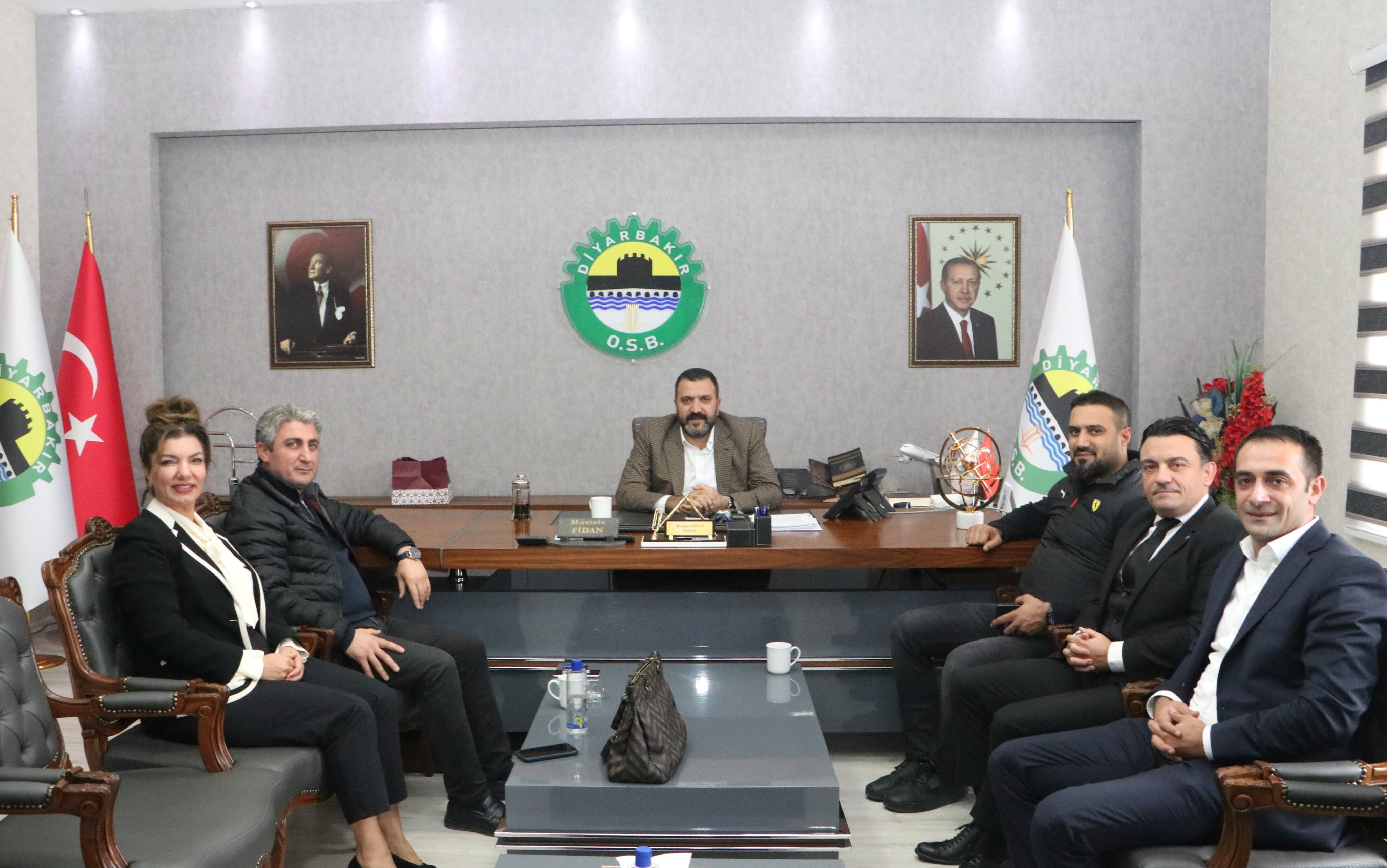 Denizbank Güneydoğu Anadolu Bölge Müdürülüğünden osb yönetimine ziyaret