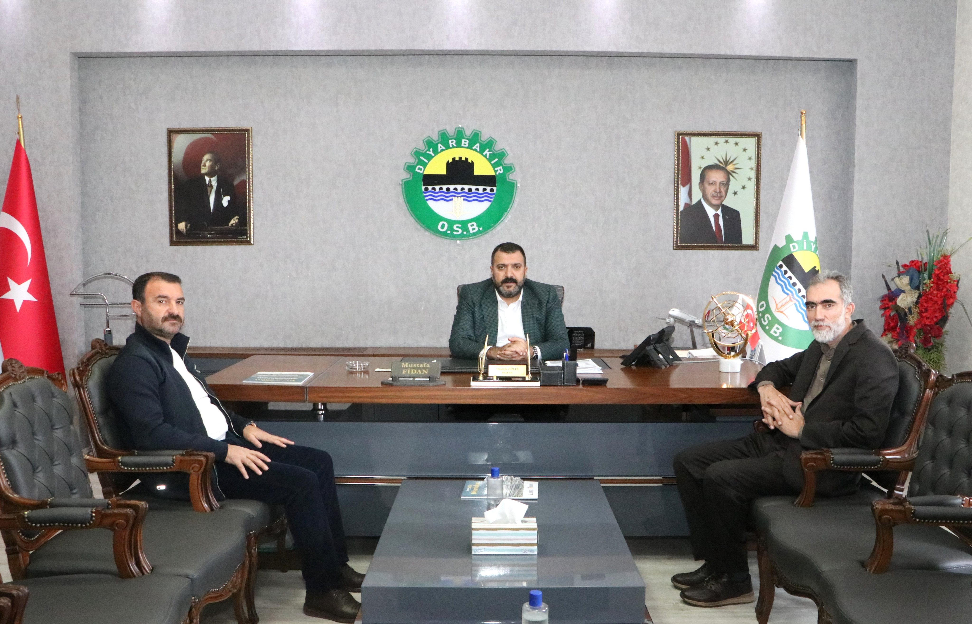 HAKSİAD ,Yönetim Kurulu Başkanımız Mustafa Fidan'ı ziyaret etti.