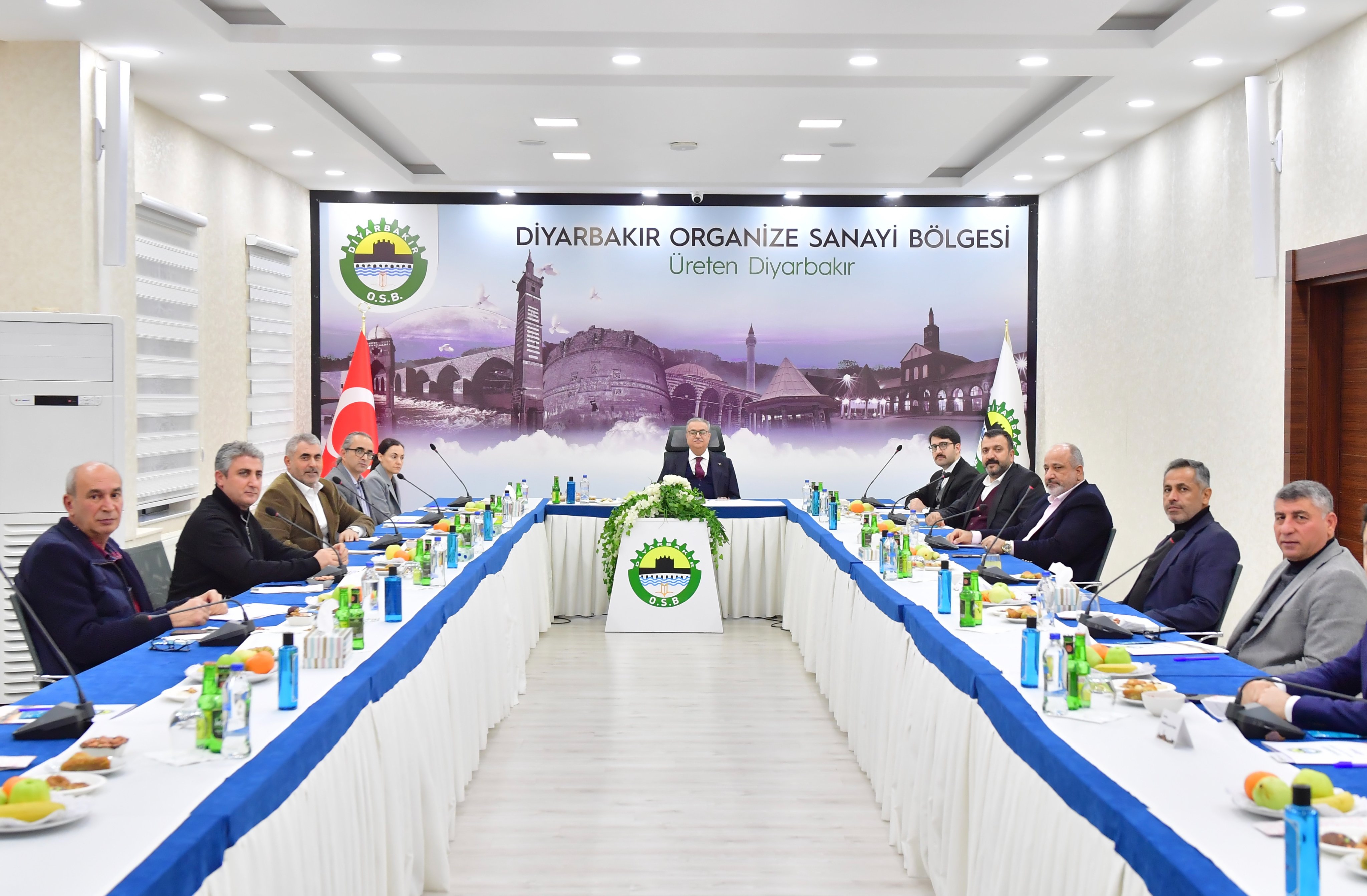 Diyarbakır Organize Sanayi Bölgesi Müteşebbis Heyeti Toplantısı gerçekleşti.