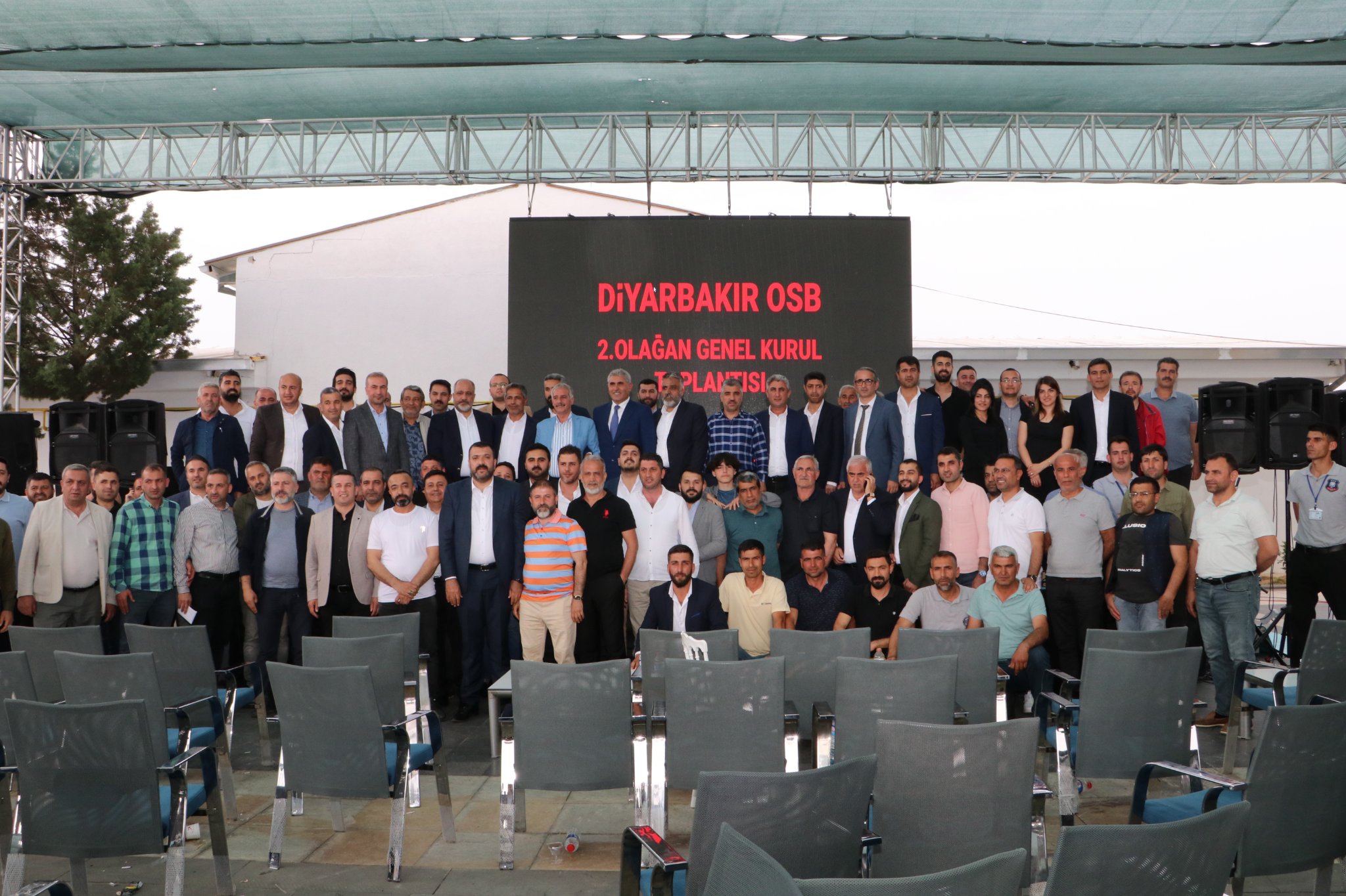 Diyarbakır Organize Sanayi Bölgesi'nin 14 Mayıs 2022 Cumartesi günü yapılan olağan kongerisinde Mustafa Fidan başkanlığındaki Mavi Liste alarak seçimlerden galip çıktı.