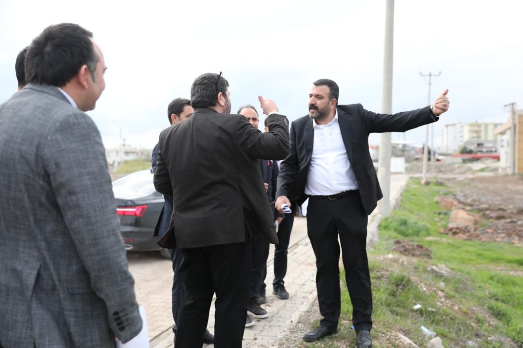 Kalkınma Ajansları Genel Müdürü Barış Yeniçeri,Mustafa Fidan ile birlikte OSB’de uygulanması planlanan İşlik Projesiyle ilgili yerinde incelemede bulundu.