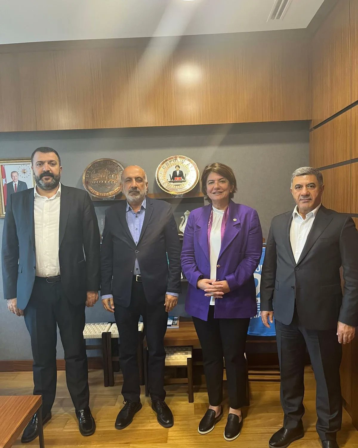 AK Parti Diyarbakır Milletvekili Suna Kepolu Ataman 'a ziyaret