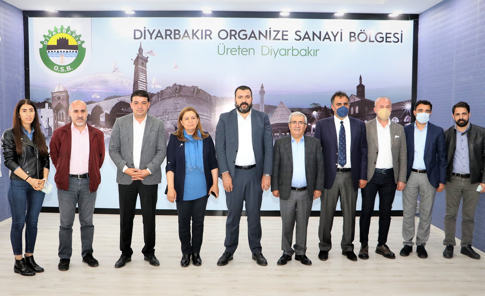 HDP'den OSB'ye ziyaret