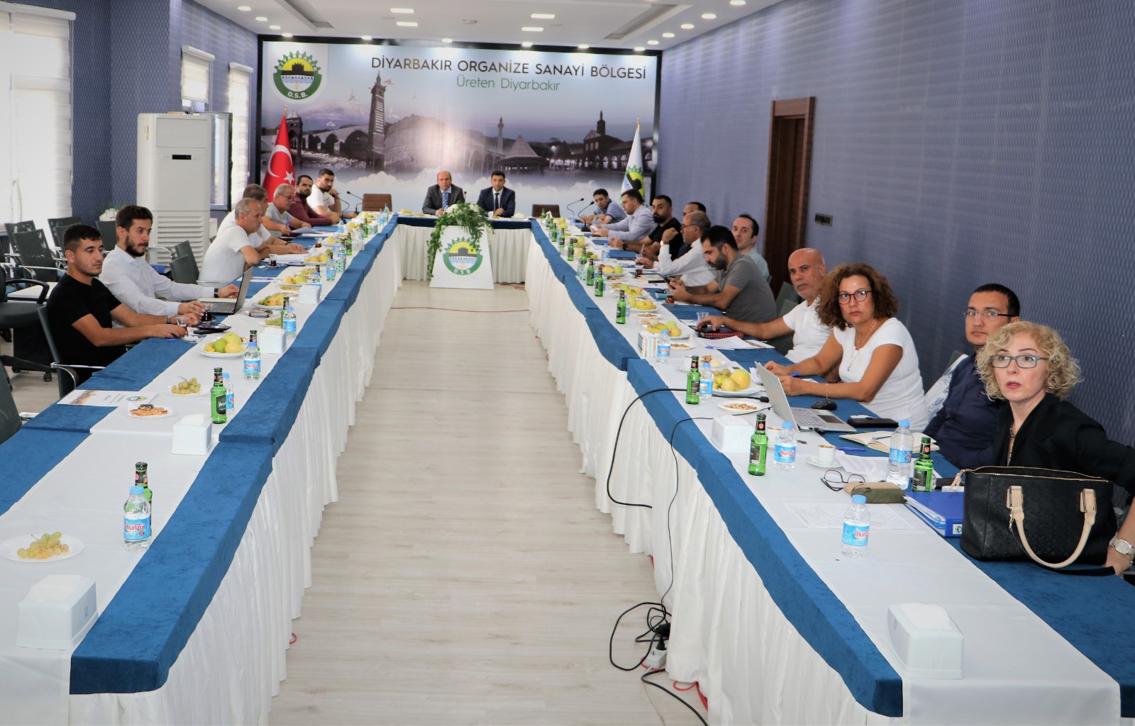 Diyarbakir OSB 3. İlave (5. Etap) genisleme alani Yer Secimi Toplantisi, OSB Konferans Salonunda yapıldı