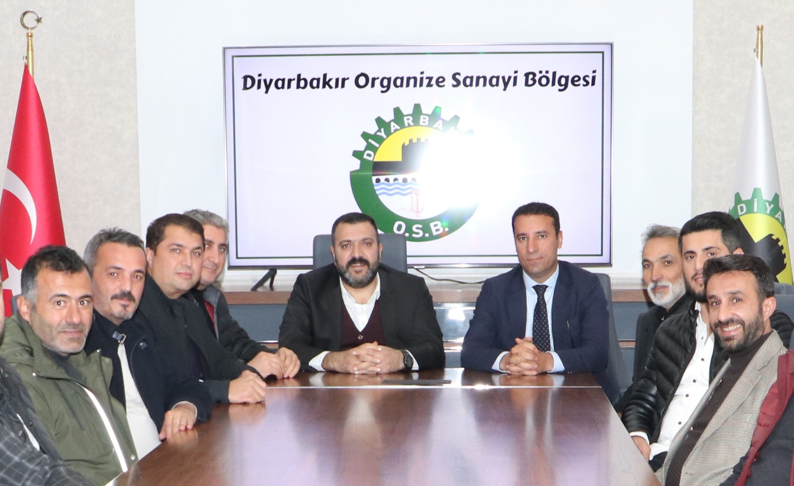 GÜNTİAD Yönetim Kurulu Başkanı Mehmet Dalkıran ve yönetiminden OSB ye ziyaret