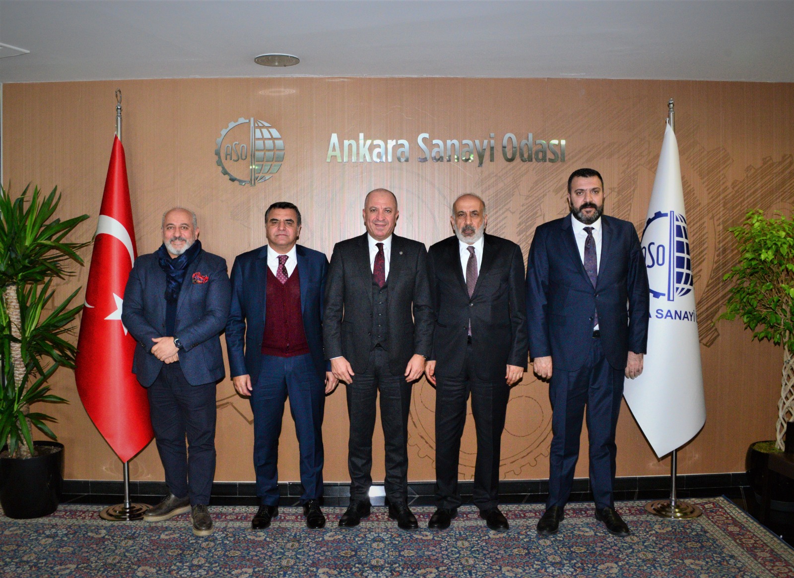 Ankara Sanayi Odası Başkanı Seyit Ardıç'a, "Hayırlı Olsun" ziyareti